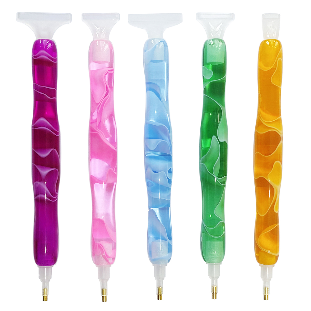 Resin Art Canvas - Color Resin Diamond Painting Pen with
