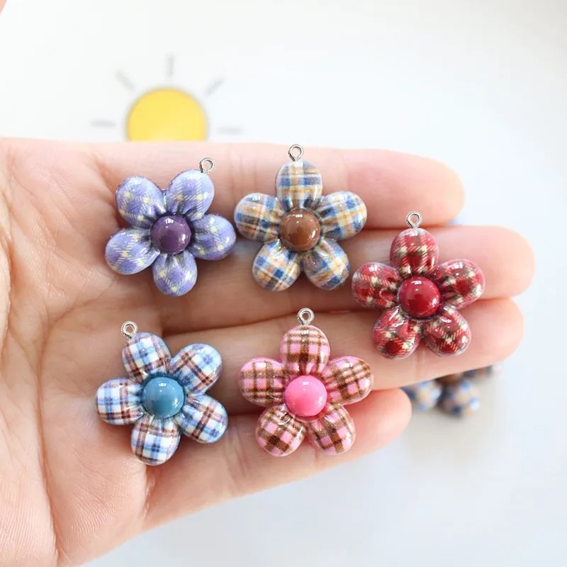 10Pcs Sweet Flower Planar Resi - đánh giá và giá Resin Art Flower