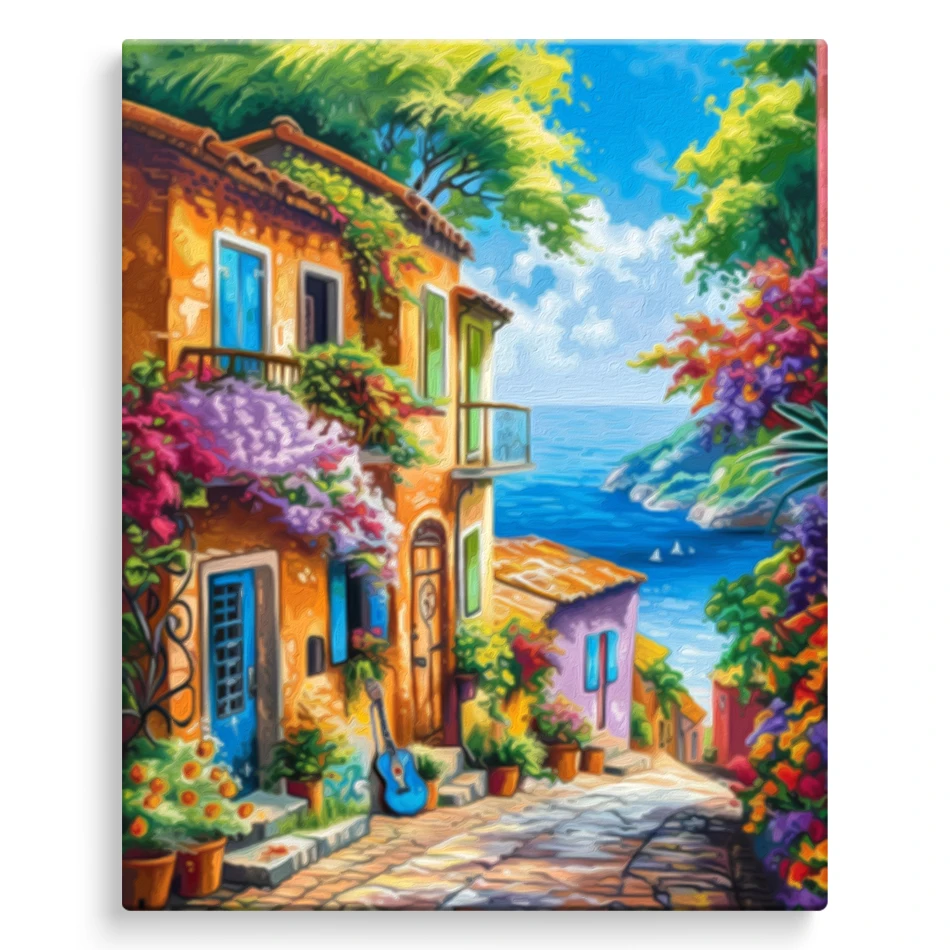 2026-Paint By Numbers Scenery  - đánh giá và giá Resin Art Frame
