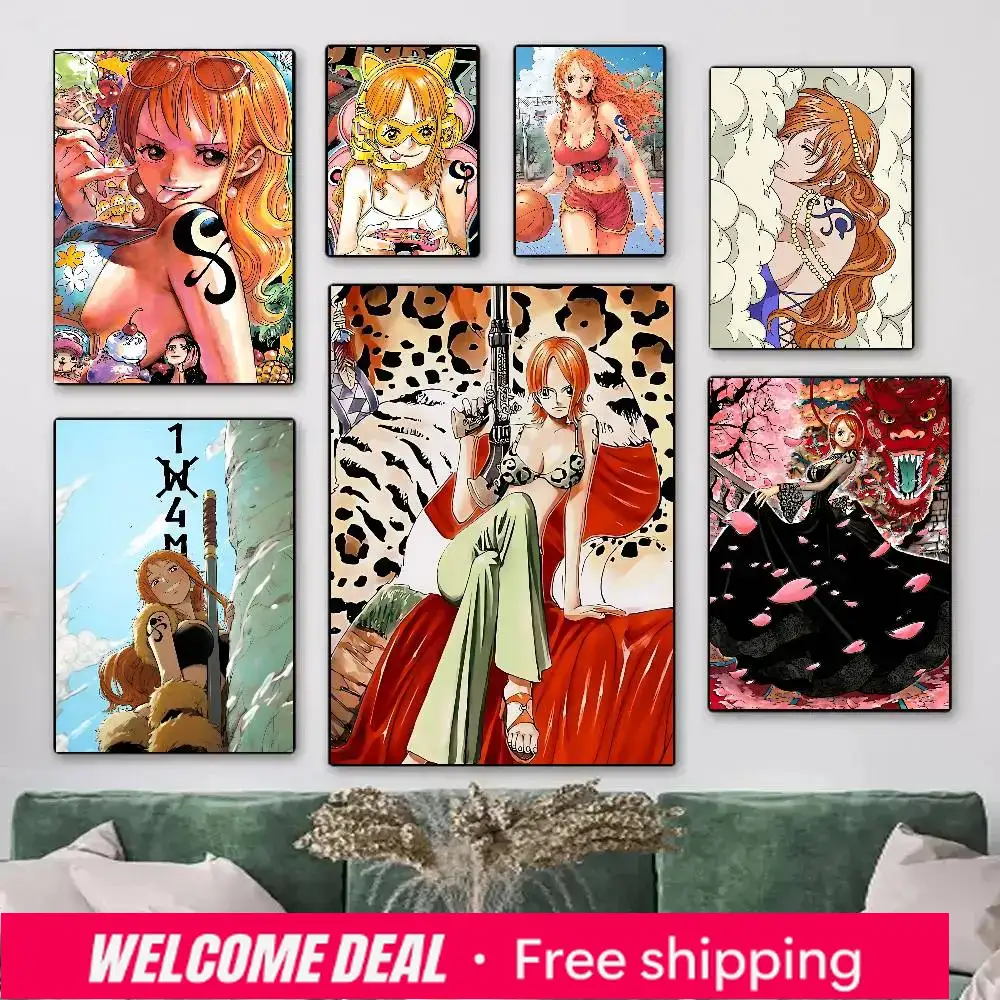 2026 1pc Anime Character Nami  - đánh giá và giá Resin Art Wall Decor