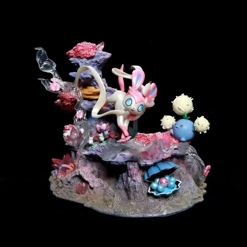Gk Figure Sylveon Shroomish Cl - đánh giá và giá Resin Art Toys