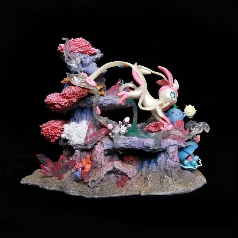 Gk Figure Sylveon Shroomish Cl - đánh giá và giá Resin Art Toys
