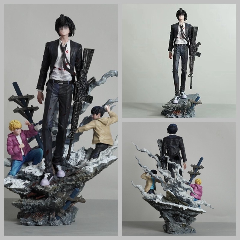 Chainsaw Man Gun Devil Devil H - đánh giá và giá Resin Art Toys