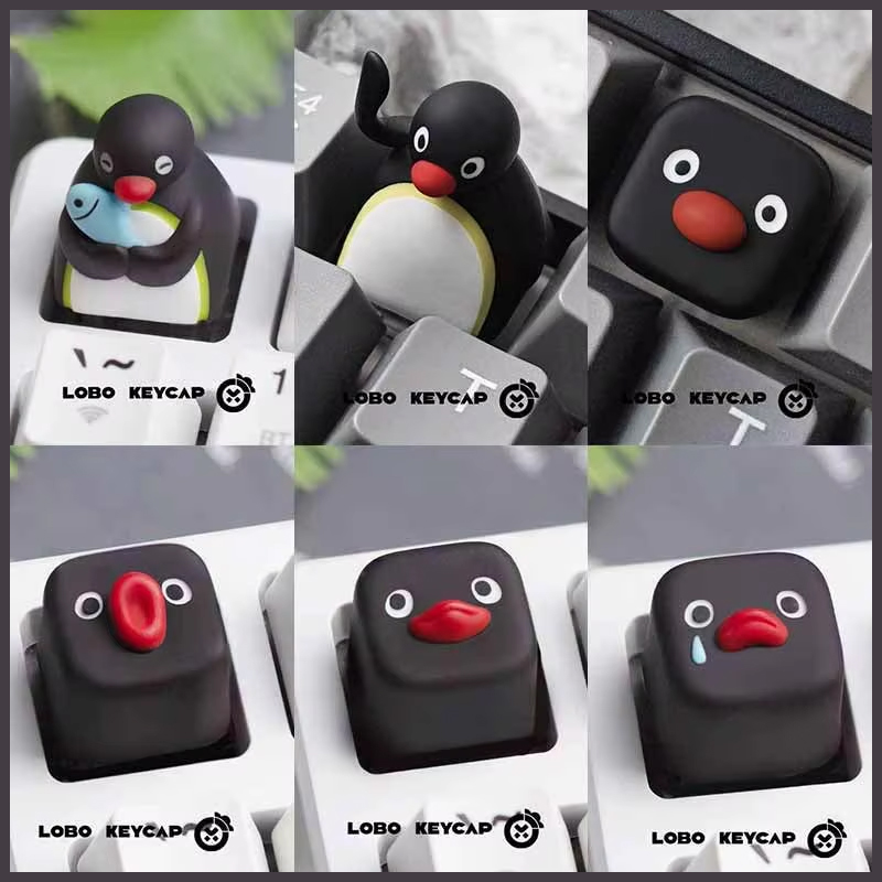 Cute Penguin Image Pingu Serie - đánh giá và giá Resin Artist