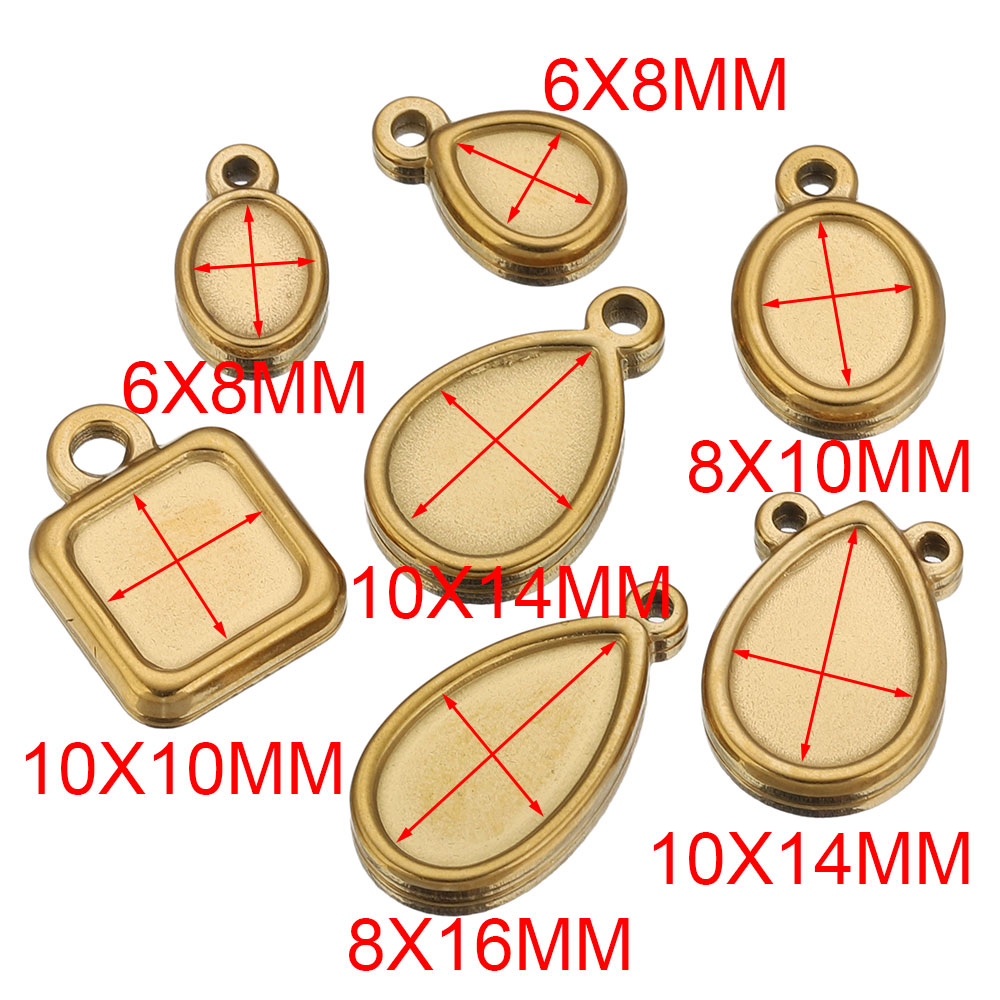 5pcs Stainless Steel Square Dr - đánh giá và giá Resin Art Store