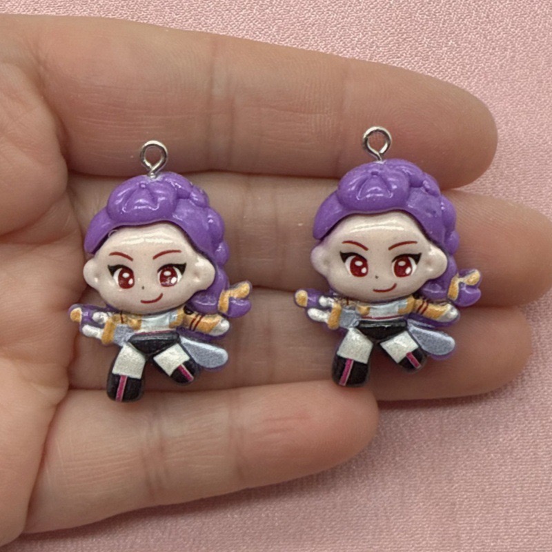 10pcs resin cartoon pendant, D - đánh giá và giá Resin Art Store
