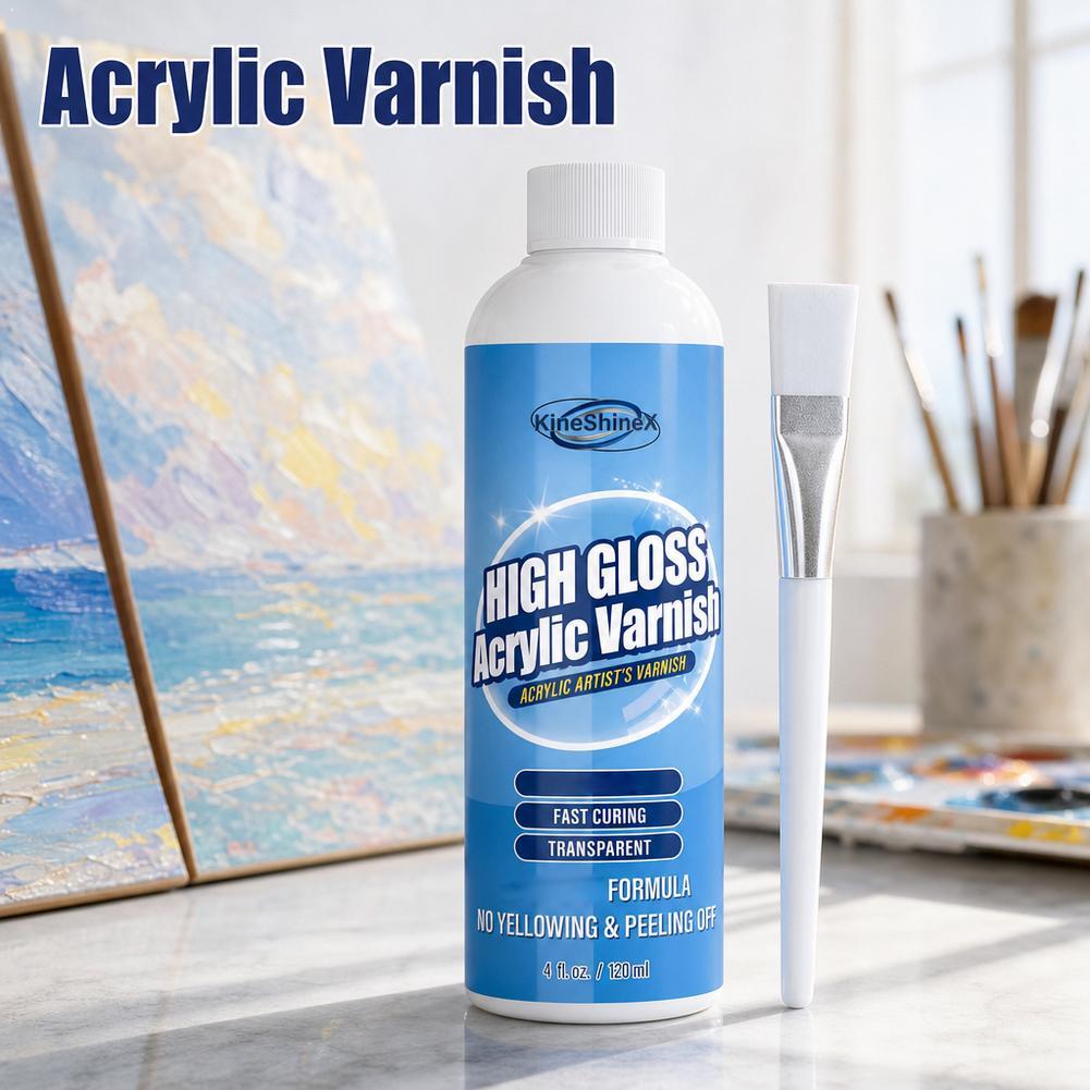 120ml High Gloss Acrylic Varni - đánh giá và giá Resin Artist