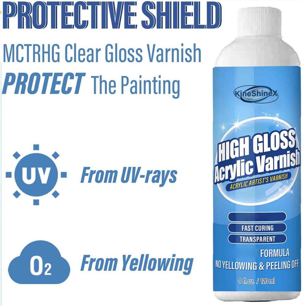 120ml High Gloss Acrylic Varni - đánh giá và giá Resin Artist