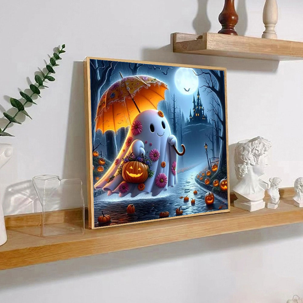 Night Ghost Diamond Painting F - đánh giá và giá Resin Art Canvas
