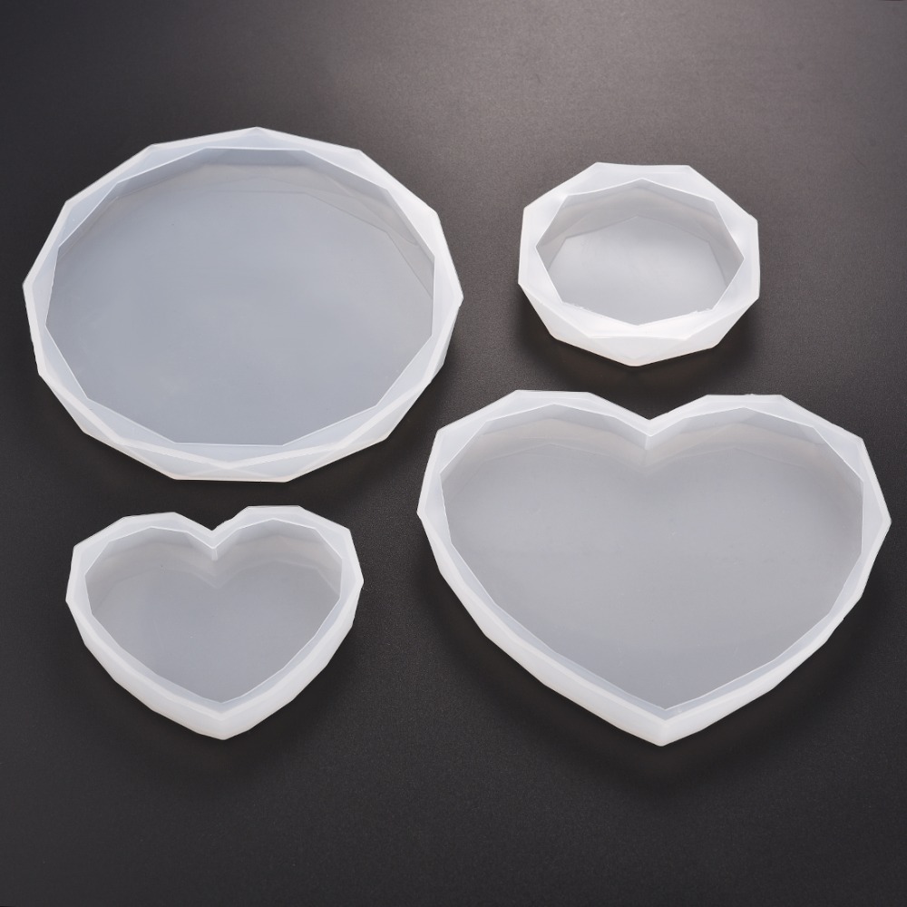 Resin Coaster Silicone Mold Ca - đánh giá và giá Resin Art Heart