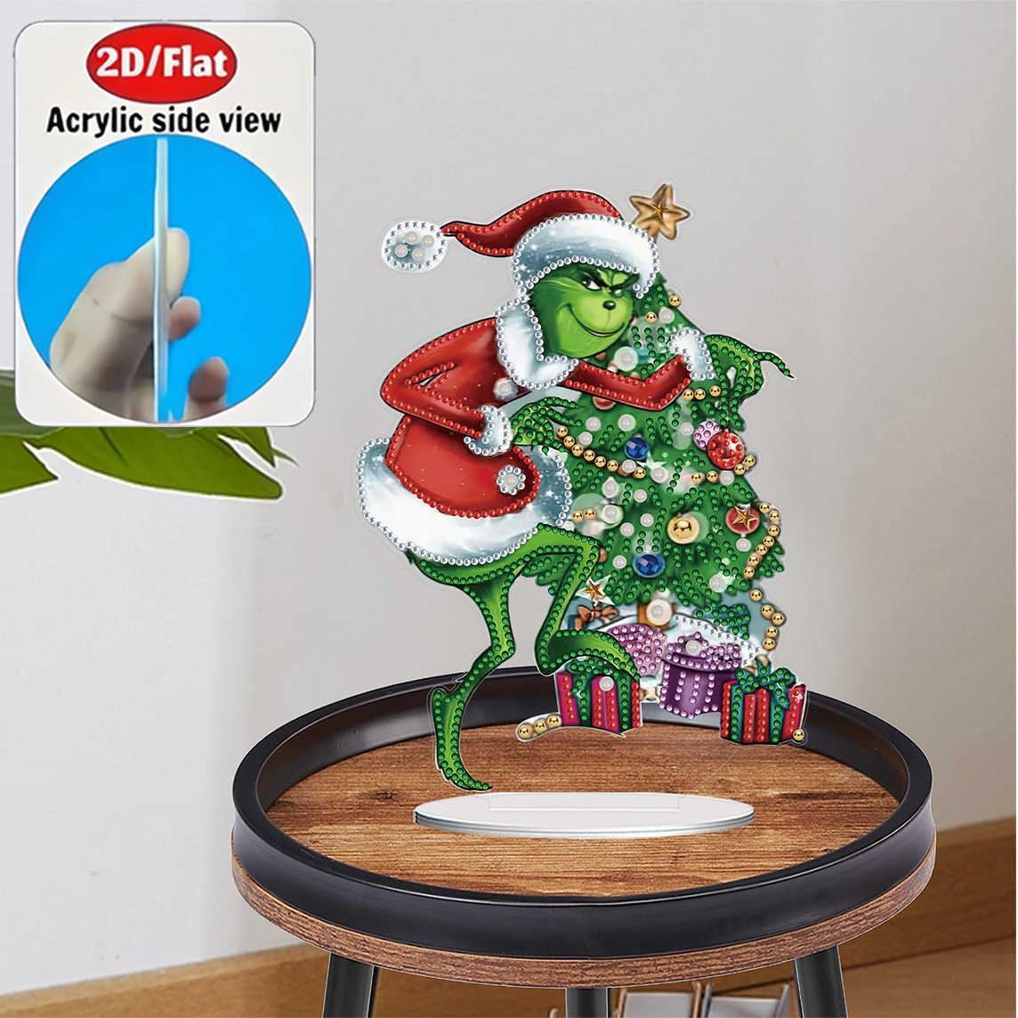2D / Flat 1pc Fun Christmas Gr - đánh giá và giá Resin Art On Wall