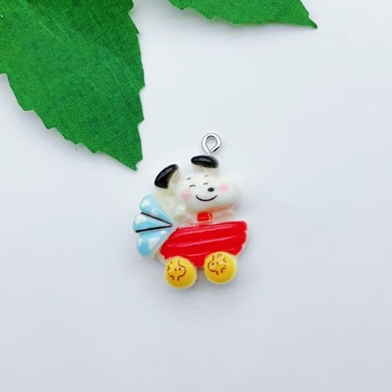 12pcs resin cartoon dog pendan - đánh giá và giá Resin Art Store
