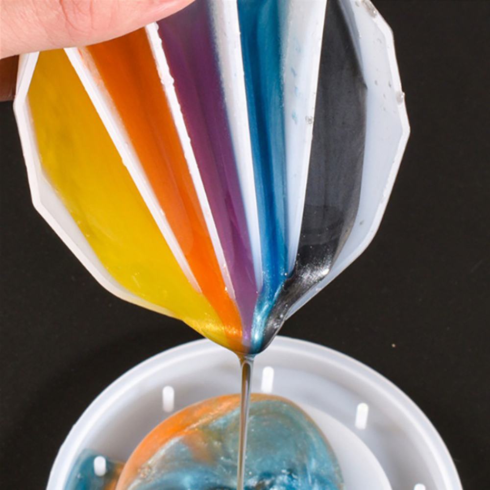 2/3/4/5 Grids Silicone Split C - đánh giá và giá Resin Artist