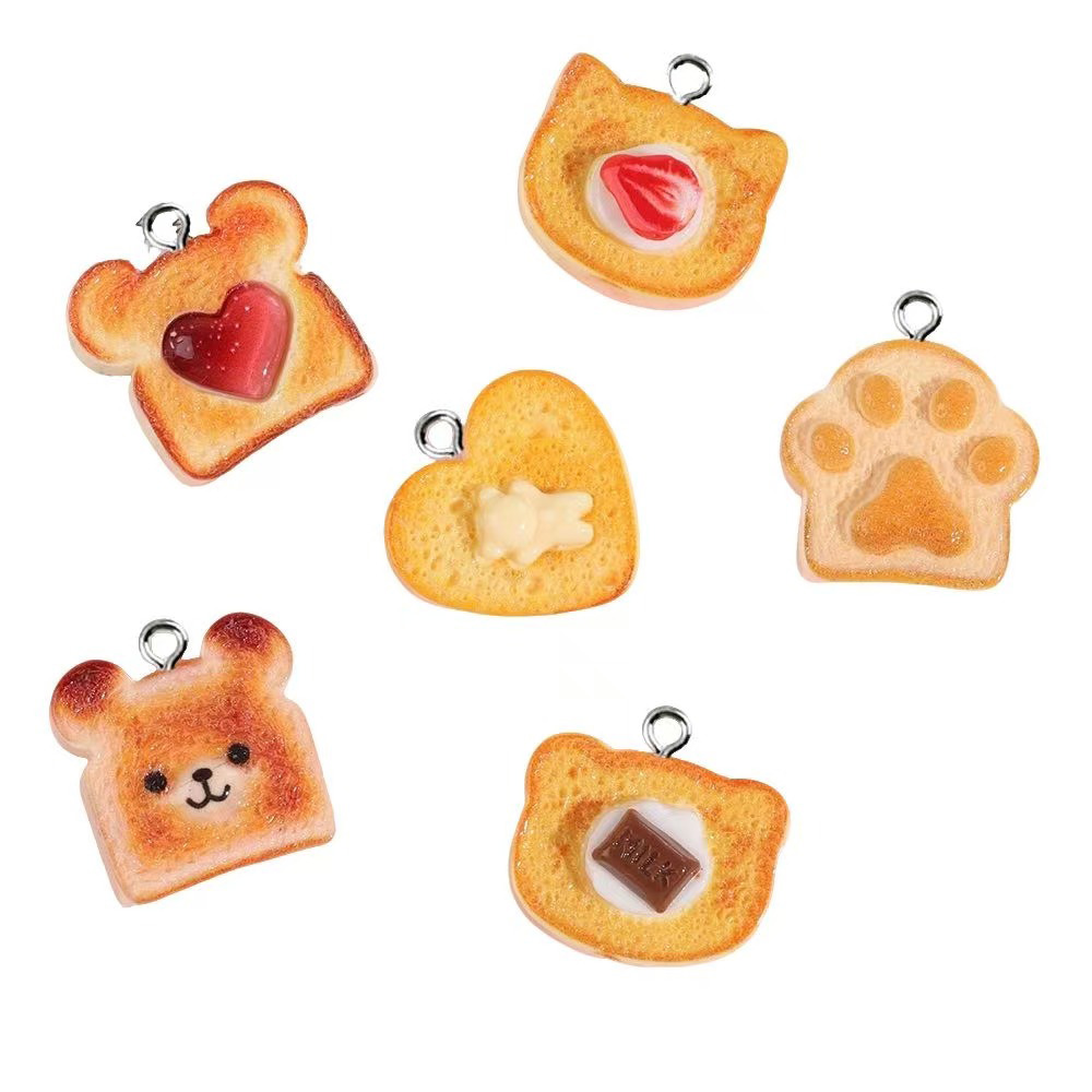 10pcs Heart Bear Cat Animal Sh - đánh giá và giá Resin Art Heart