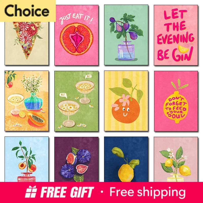 2026 Just Eat It Illustration  - đánh giá và giá Resin Art Wall Decor