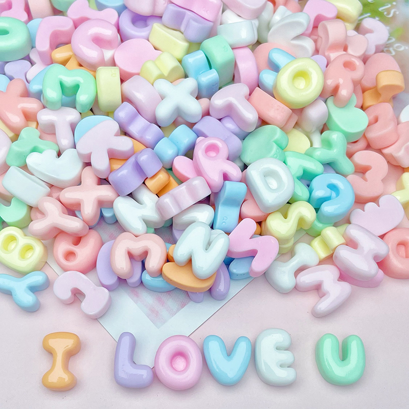 New20Pcs Mini Letters Mixed Re - đánh giá và giá Resin Art Store
