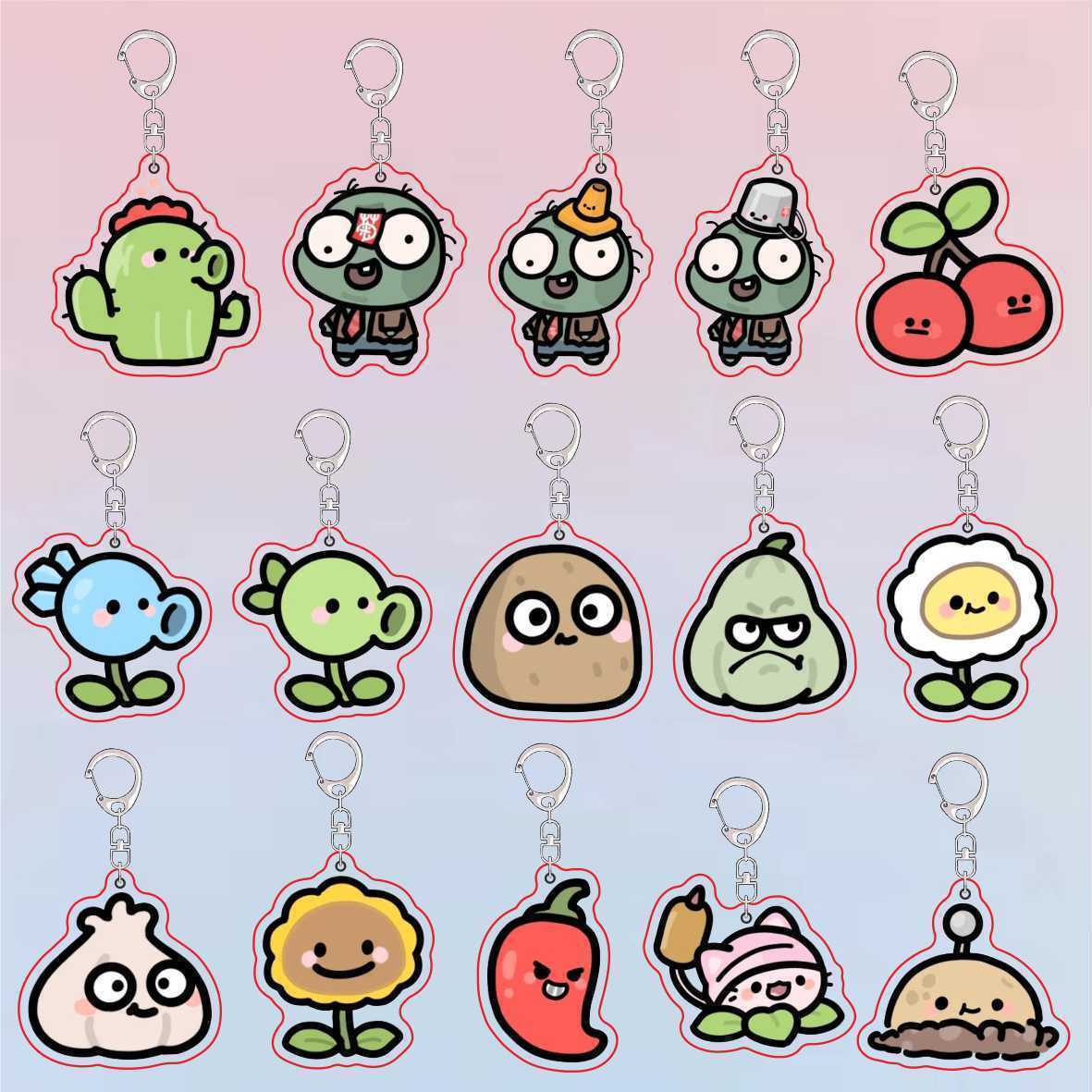 Plants Vs Zombies Acrylic Cute - đánh giá và giá Resin Art Store