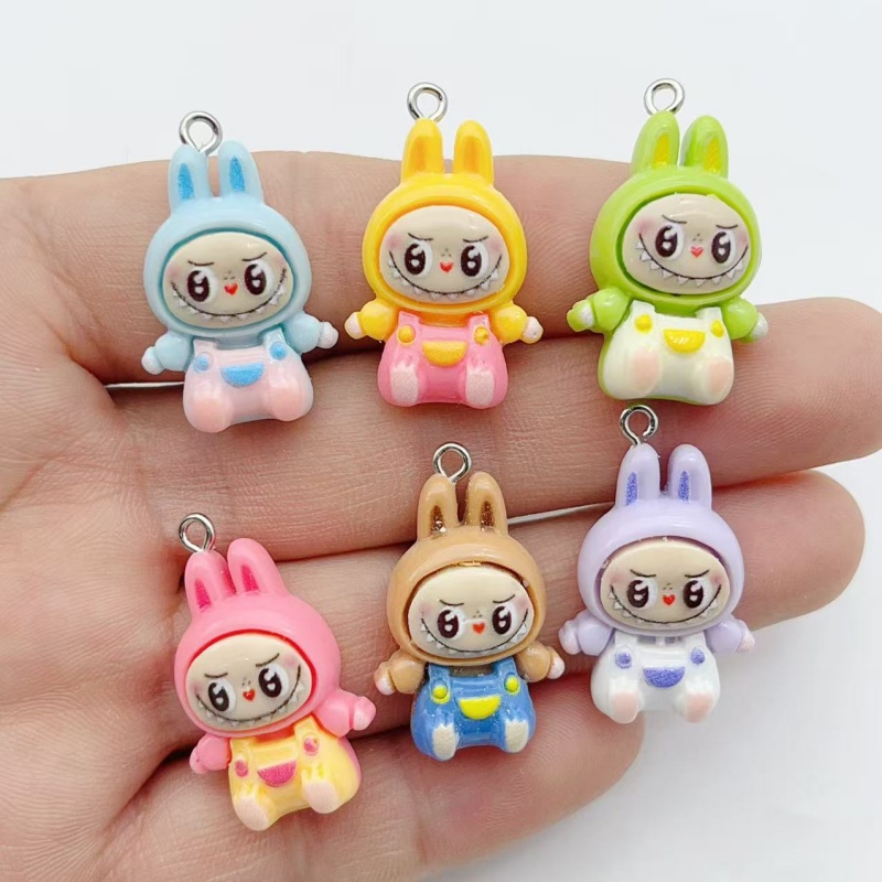 10Pcs Kawaii Rabbit Strawberry - đánh giá và giá Resin Art Store