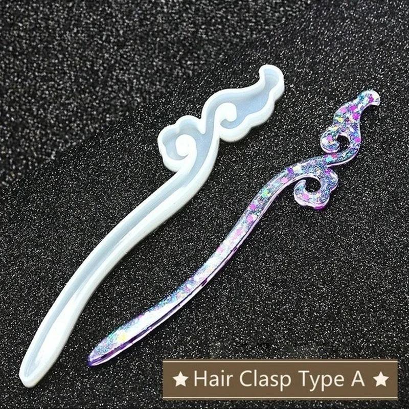 New Transparent Hairpin Silico - đánh giá và giá Resin Art Store