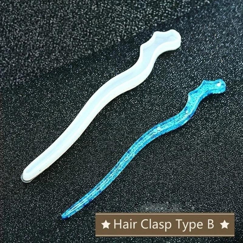 New Transparent Hairpin Silico - đánh giá và giá Resin Art Store