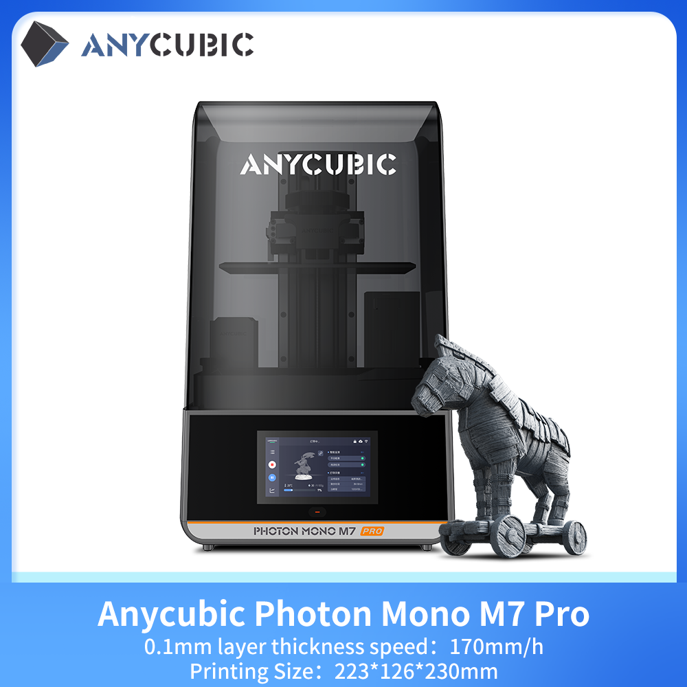 ANYCUBIC 3D Máy In Màn Hình LC - đánh giá và giá Resin Art Pro