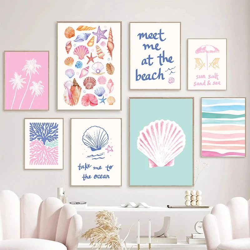 Coastal Gallery Wall Art Summe - đánh giá và giá Resin Art On Wall