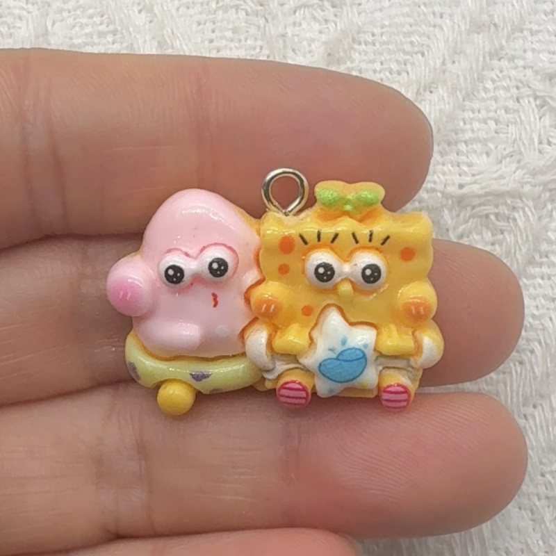 10pcs cartoon resin pendant, D - đánh giá và giá Resin Art Store