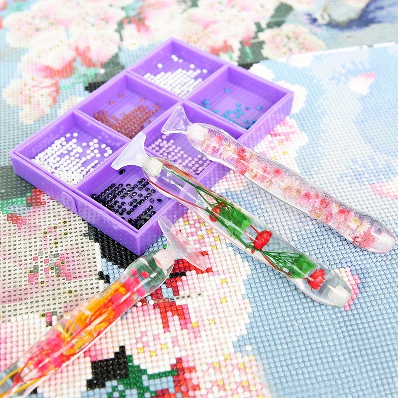 1set Flower Design Resin 5D Di - đánh giá và giá Resin Art Flower